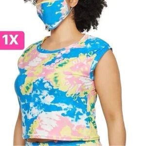 Colorful Tie-Dye Women's Top